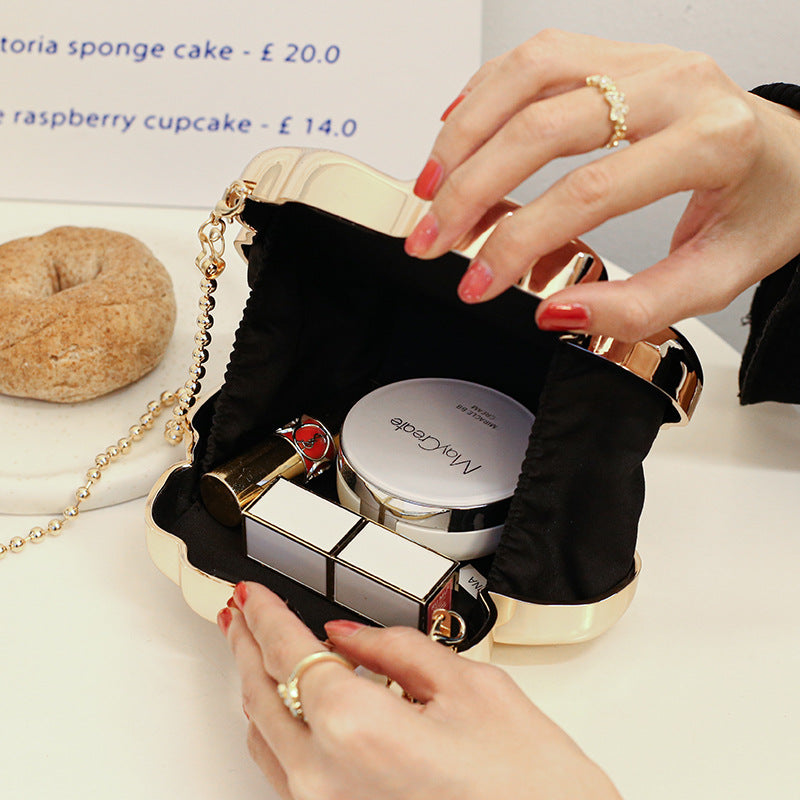 Flower Mirror Plating Fresh Sweet Beautiful Bags