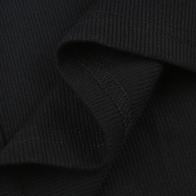 CIBBAR Basic Knit Long Dress – Korean Fashion Square Collar Sleeveless Women’s Casual Summer Y2K Vintage Outfit