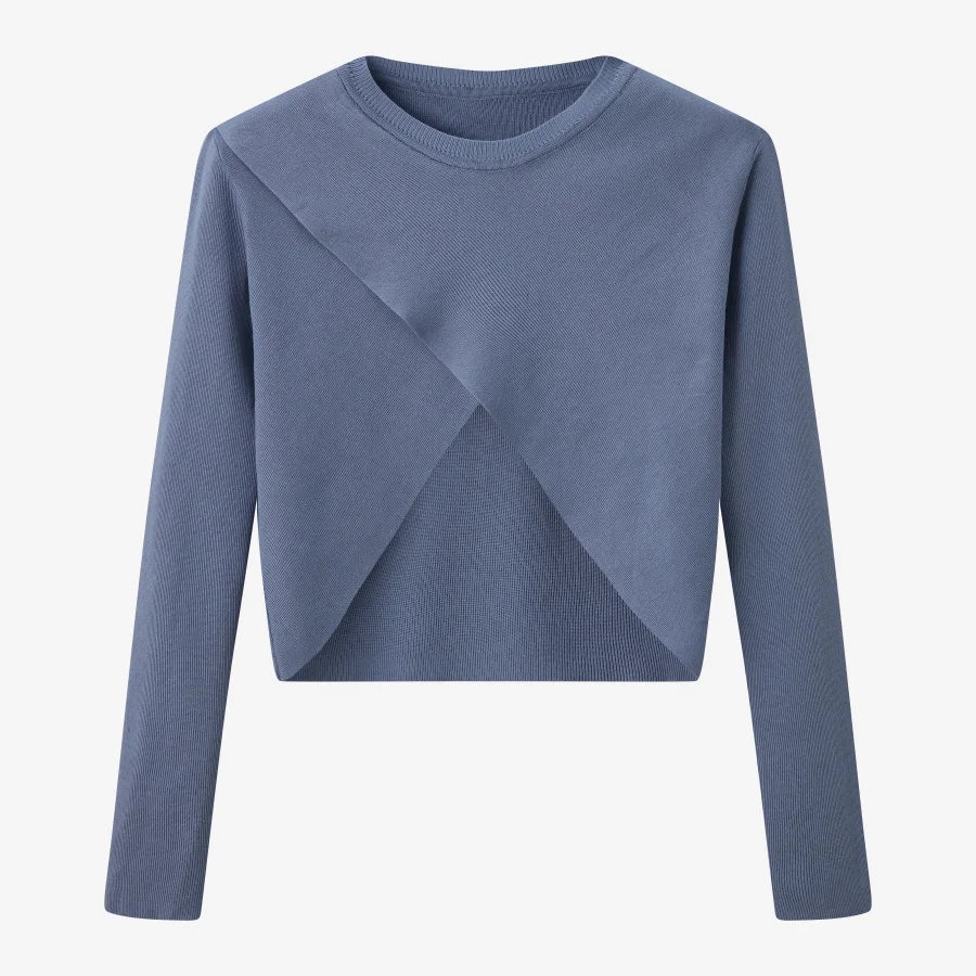 Spring Summer Women’s Elegant Satin Maxi Dress with Knitted Top | 2-Piece Floor-Length Outfit Set