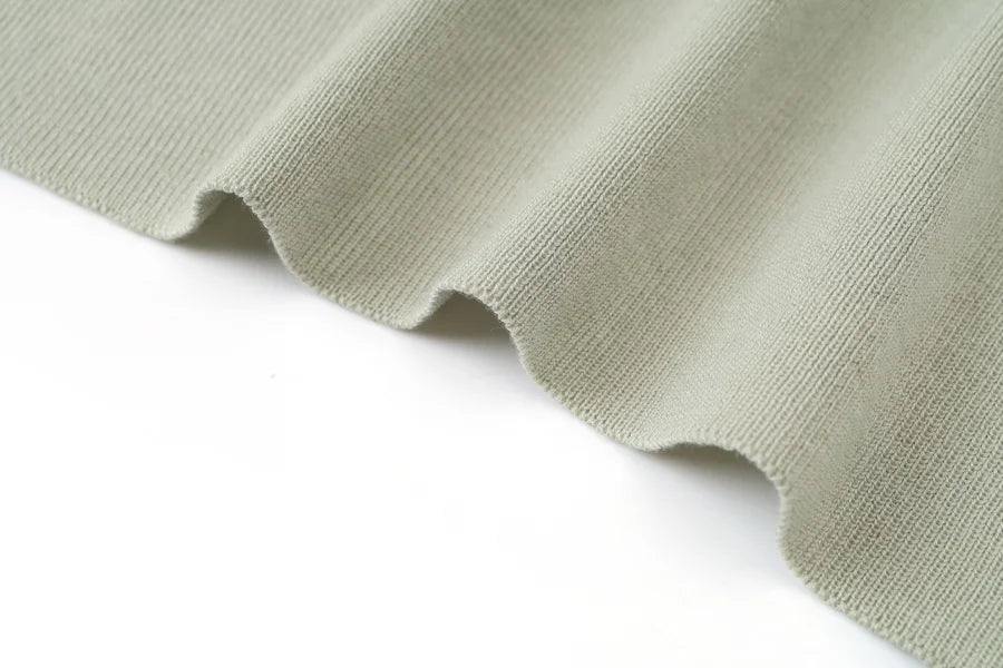 Spring Summer Women’s Elegant Satin Maxi Dress with Knitted Top | 2-Piece Floor-Length Outfit Set