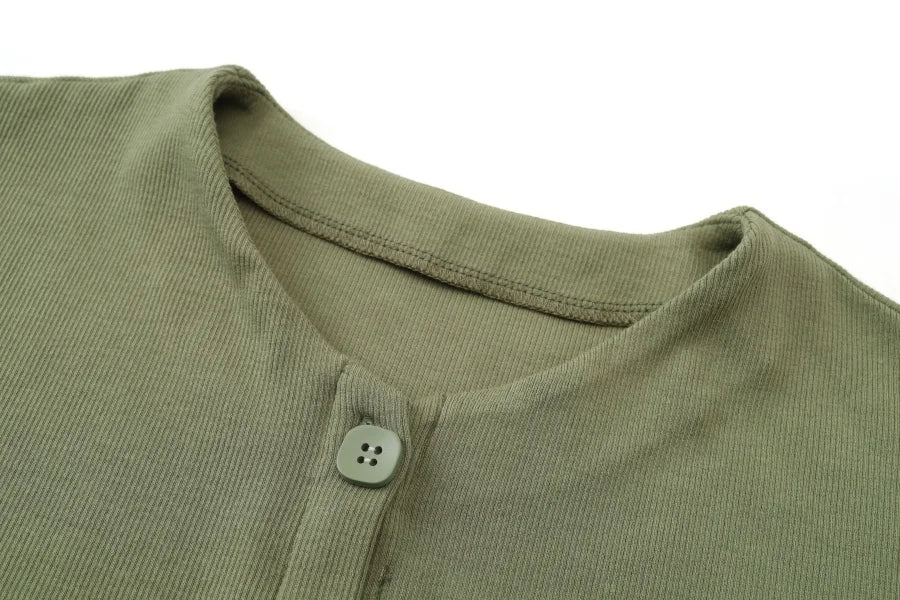 Women's Ribbed Maxi Summer Dress – Comfortable Sleeveless Button Front Long Dress | Casual & Elegant Lady's Clothing