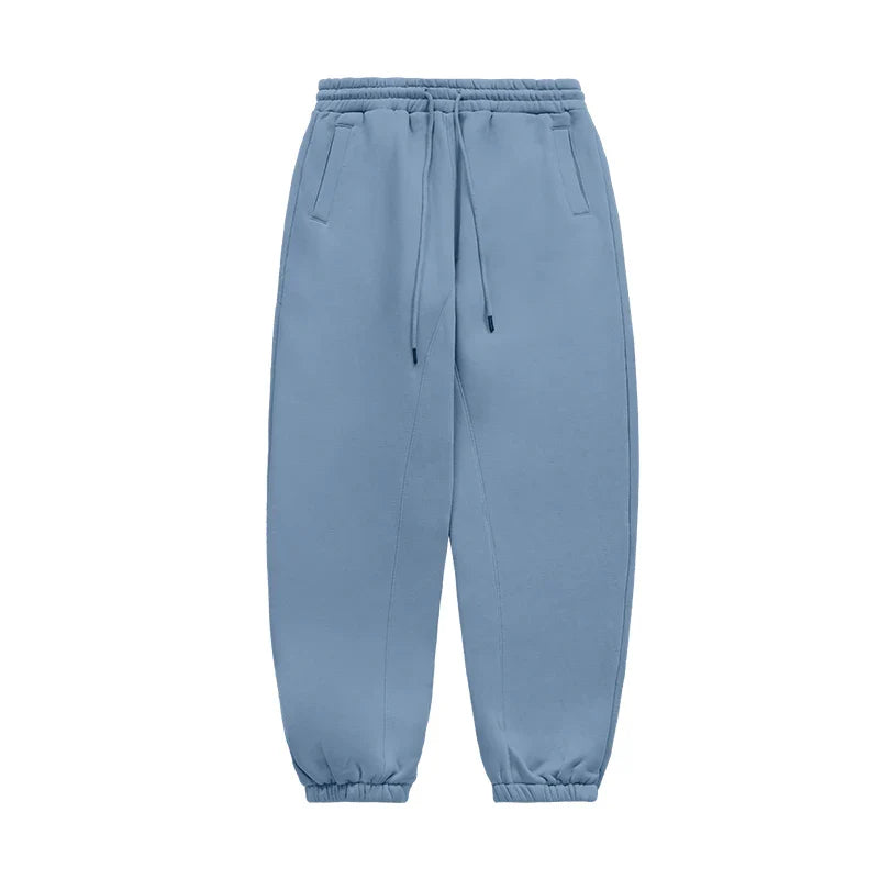 INFLATION 350gsm Thick Velvet Tracksuit – Unisex Solid Color Jogging Suit | 2023 Trendy Matching Fleece Sweatpants & Hoodie Set