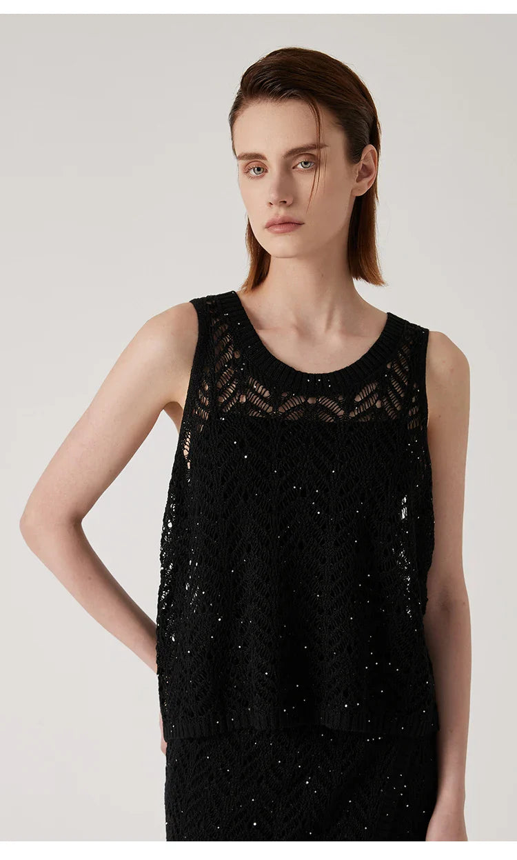 Women’s Premium 100% Linen Summer Vest – Elegant & Fashionable Lightweight Luxury Sleeveless Top for Ladies' Wardrobe