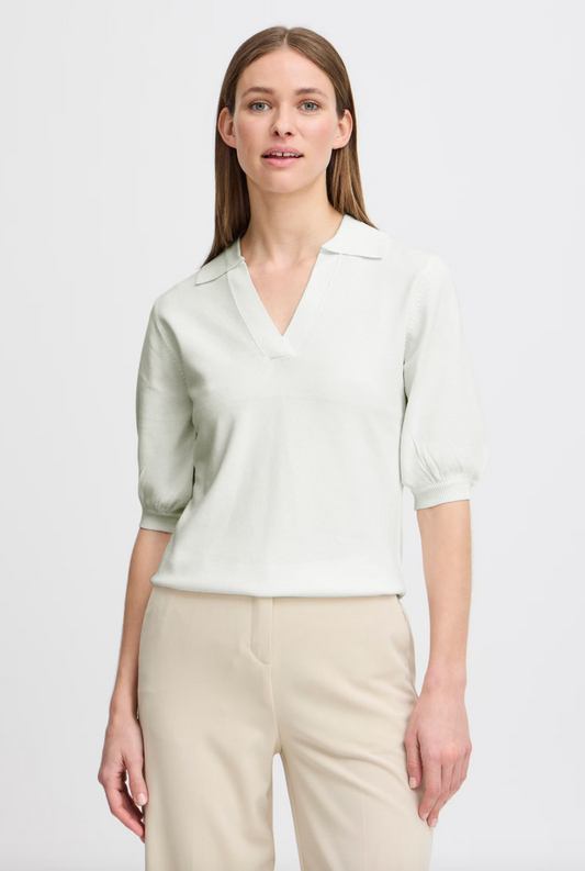WOMEN'S B.YOUNG MORLA MARSHMALLOW POLO