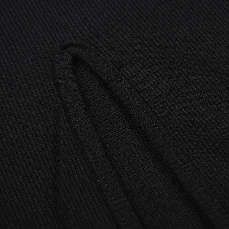 CIBBAR Basic Knit Long Dress – Korean Fashion Square Collar Sleeveless Women’s Casual Summer Y2K Vintage Outfit