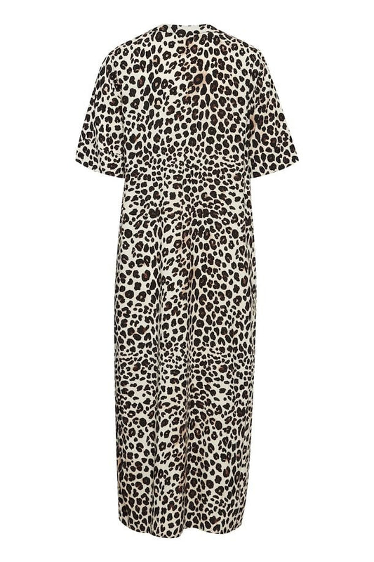 WOMEN'S B.YOUNG MMJOELLA BLACK LEO MIX DRESS