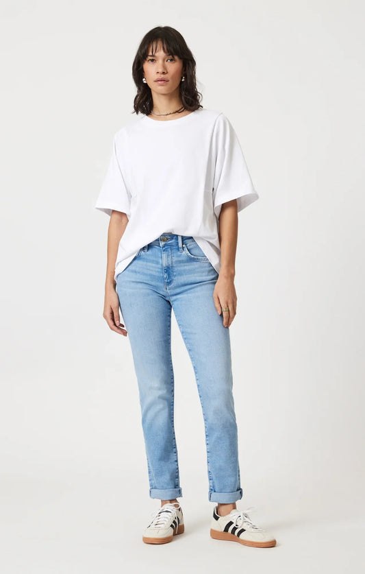 WOMEN'S MAVI KATHLEEN LIGHT BLUE FEATHER BLUE JEANS